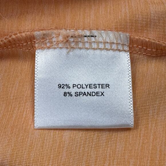 Peter Millar Summer Comfort Oak Tree National Polo Shirt Men M ORANGE Preppy EUC - Picture 6 of 9